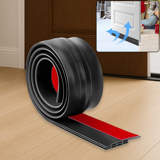 1 Meter Self-adhesive Silicone Door Bottom Seal Strip (1 Mtr 1 Pc)