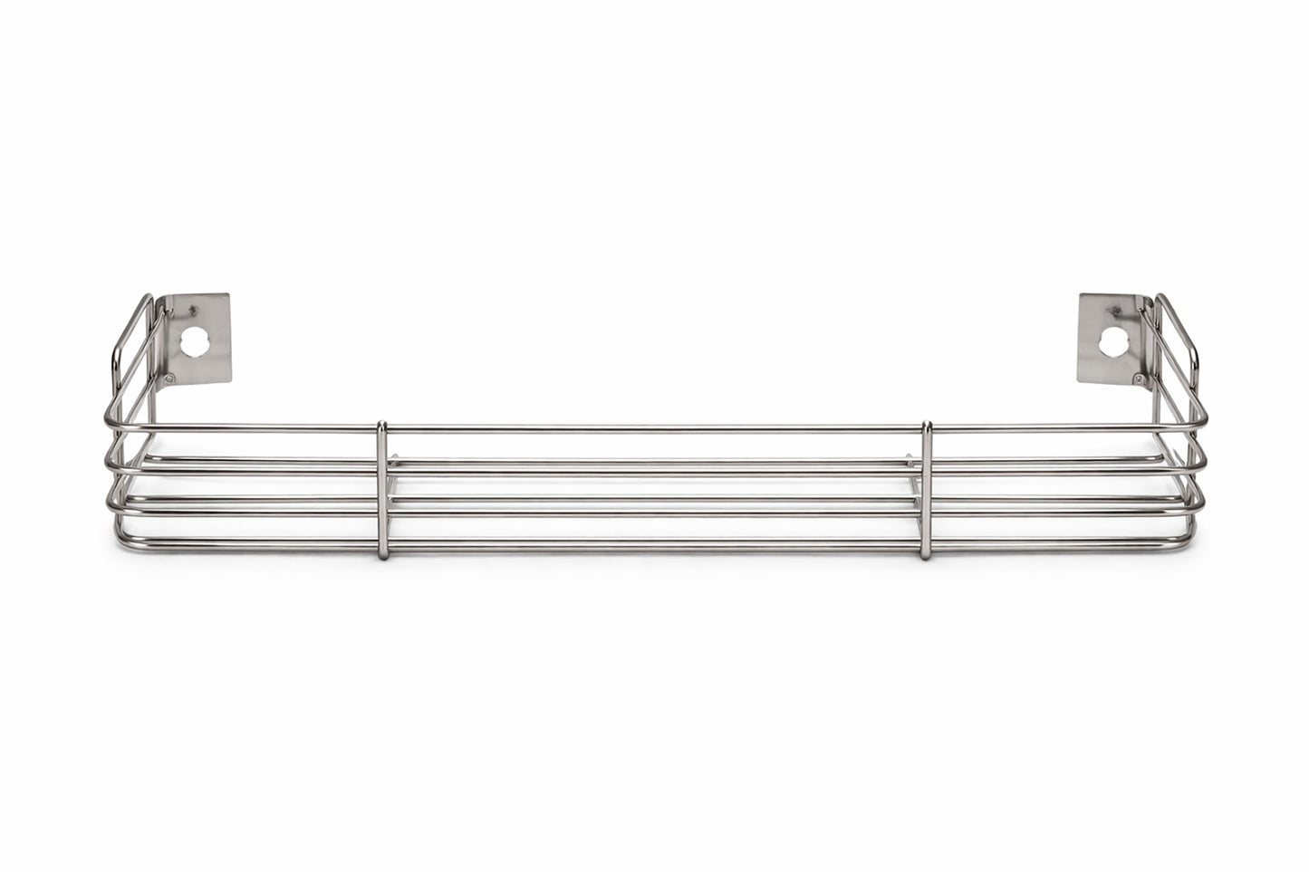 Stainless Steel Bathroom Shelf| Bathroom Organizer| Kitchen Shelves| Ergonomic Design| Multipurpose Wall Mounted Storage Rack for Shampoo, Soap & Toiletries| Rust-Resistant & Durable | Size 03