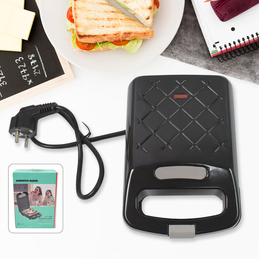 Sandwich Maker Makes Sandwich Non-stick Plates (1 Pc 500w)