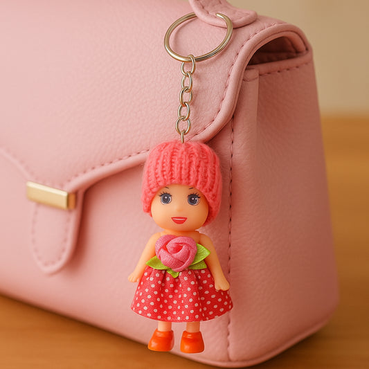 Multifunction Doll For Kids Cute Soft Toy With Keychain Use Decorative Fancy Cum Keyring For Boys Girls