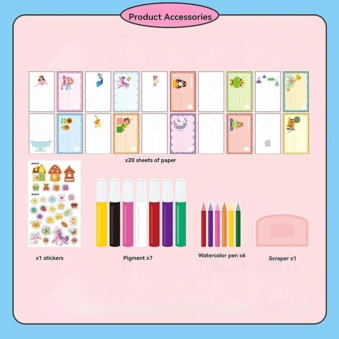 Rainbow Dot Painting Art Kits