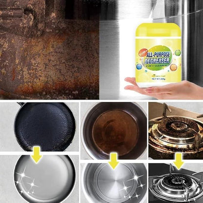 All Purpose Degreaser 3 in 1 Cleaner 200 gm Pack of 2