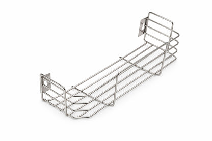 Stainless Steel Bathroom Shelf| Bathroom Organizer| Kitchen Shelves| Ergonomic Design| Multipurpose Wall Mounted Storage Rack for Shampoo, Soap & Toiletries| Rust-Resistant & Durable | Size 02
