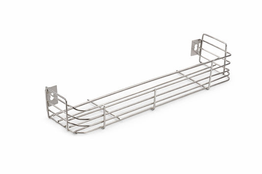 Stainless Steel Bathroom Shelf| Bathroom Organizer| Kitchen Shelves| Ergonomic Design| Multipurpose Wall Mounted Storage Rack for Shampoo, Soap & Toiletries| Rust-Resistant & Durable | Size 03