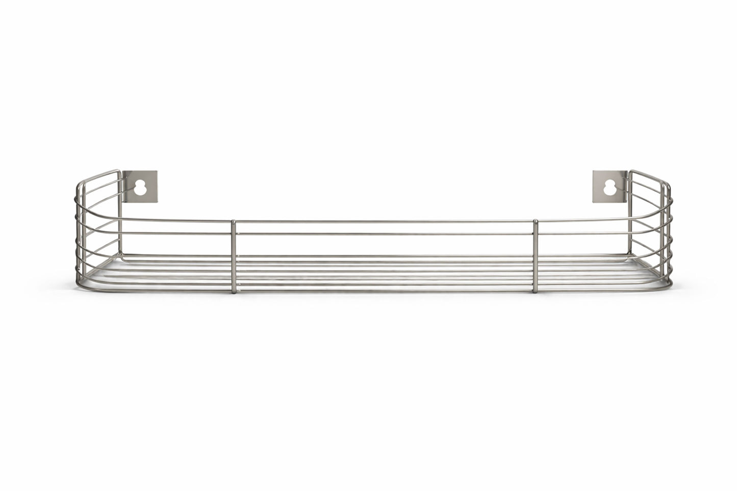 Stainless Steel Bathroom Shelf| Bathroom Organizer| Kitchen Shelves| Ergonomic Design| Multipurpose Wall Mounted Storage Rack for Shampoo, Soap & Toiletries| Rust-Resistant & Durable | Size 04